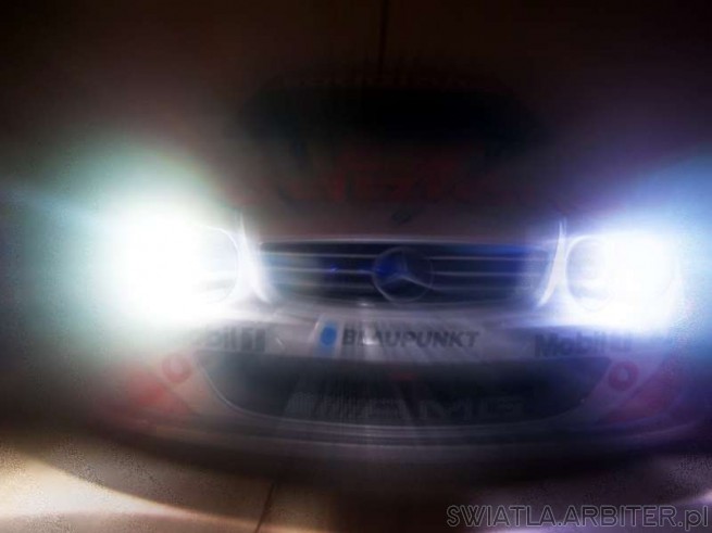 Mercedes CLK z xenonami